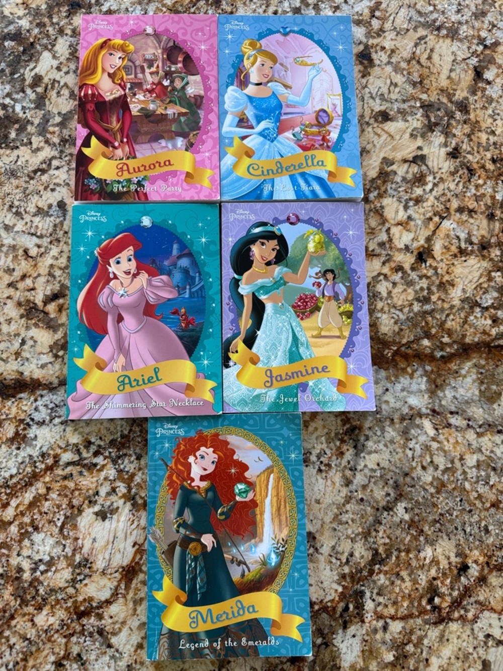 New Disney Princess Chapter Book Set of 6